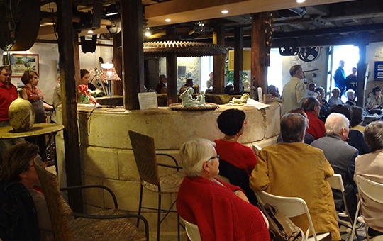 Slide 10 intérieur du moulin de la font